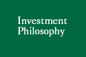 Investment Philosophy